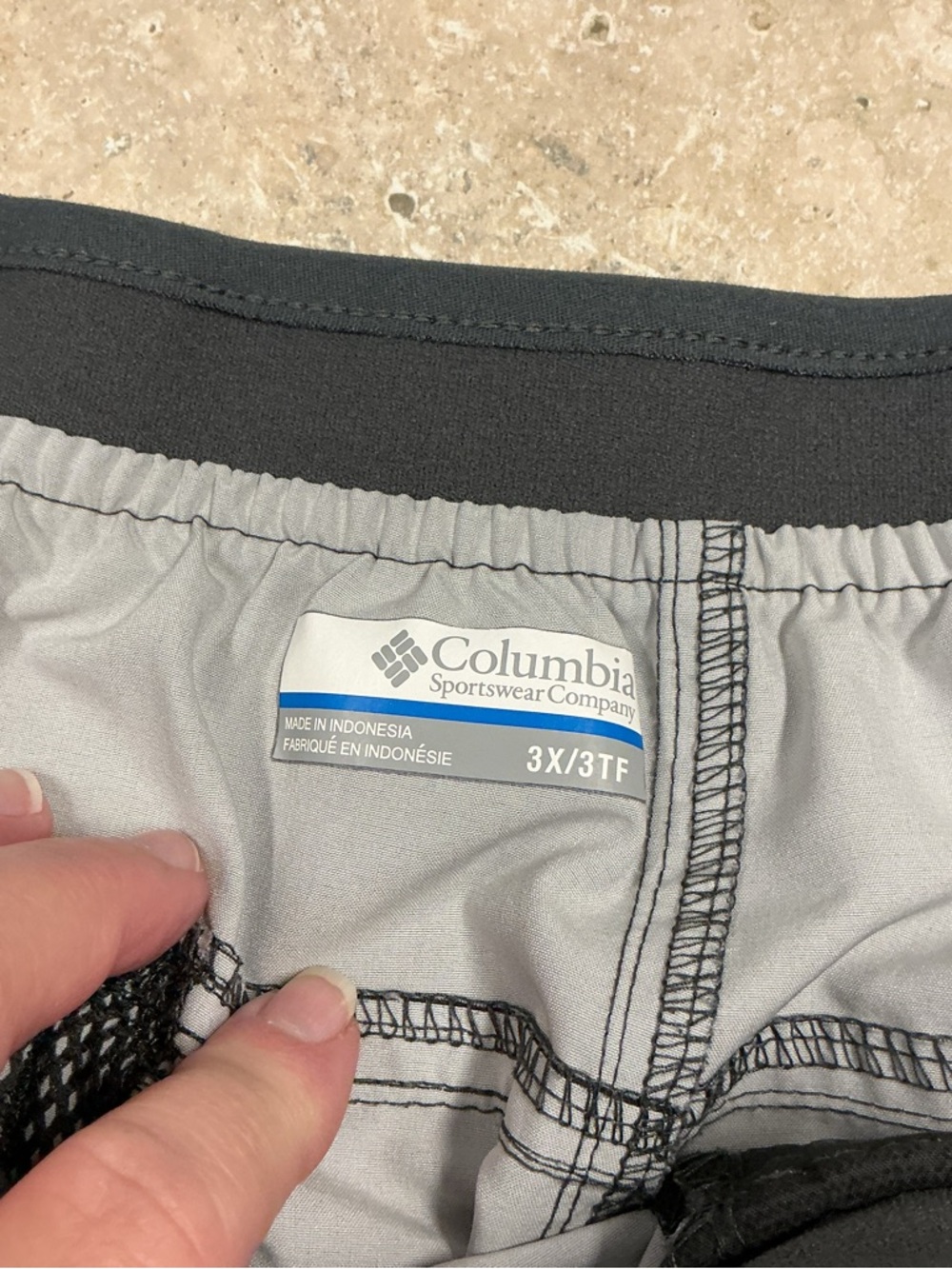 Columbia Men's 9" Twisted Creek Hiking Short in Shark Heather - SZ 3X Outdoors - Picture 12 of 14